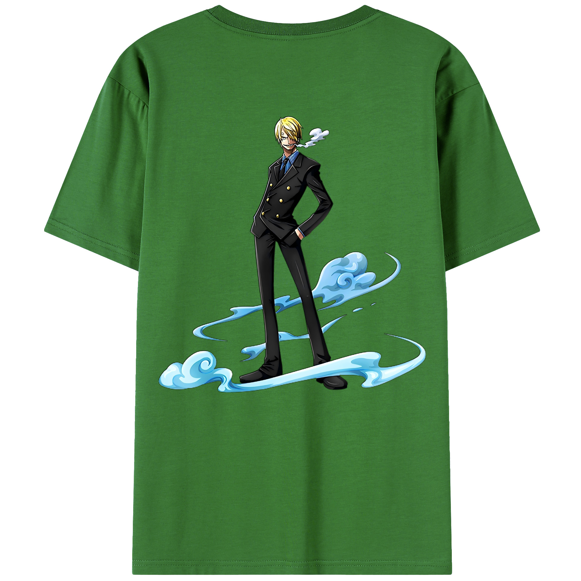 （画像用） ワンピース サンジ ONE PIECE Sanji レディース半袖Tシャツ(バックプリント)